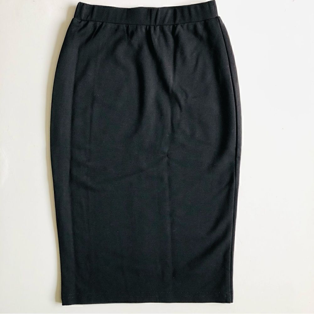 BOSSA Black Silhouette Skirt (S)